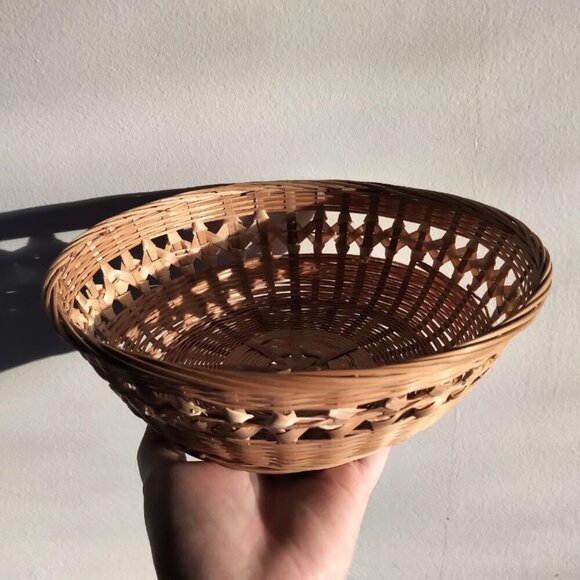 🌷Amazing Vintage Bread Basket Wedding Flower Girl's Basket Boho Seagrass Basket - Picture 8 of 15